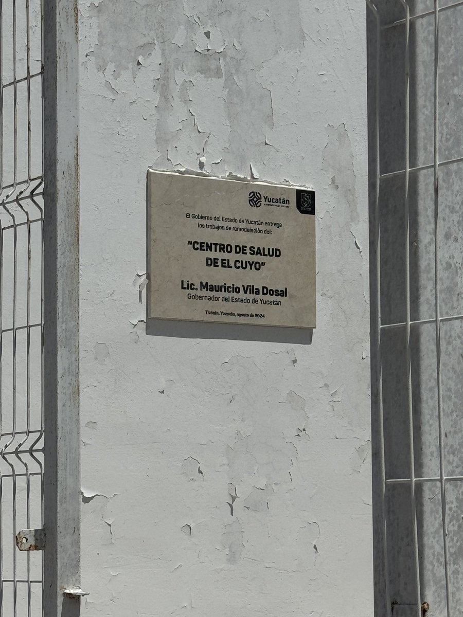 Dijo <a href="/Claudiashein/">Claudia Sheinbaum Pardo</a> que el INSABI no prestaba servicios de salud.

Es fácil desmentirlo con documentos como este👇🏽, pero me encontré un centro de salud que hasta tiene el logo y quise compartirlo.

Por cierto, se entregó en 2024, cuando el INSABI ya había sido reemplazado.