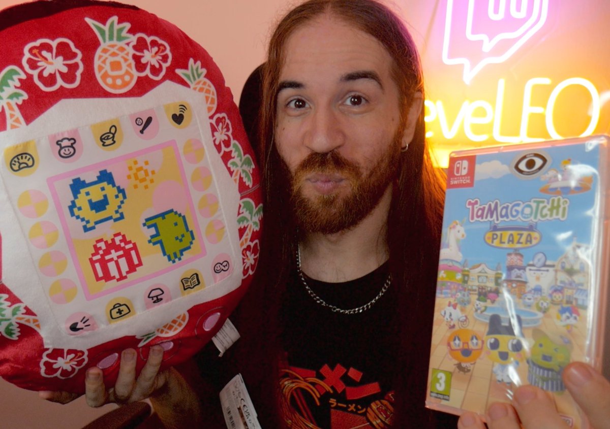 LeveLEO (@_leveleo) on Twitter photo 🤔 Oye Leo por que pones esa cara de comer una aceituna?
🤩Por los regalazos que me han mandao los rebonicos de <a href="/BandaiNamcoES/">Bandai Namco España</a> ❤️ y por la aceituna, que estaba to rica tuuu jsjs
👇 HOY JUGAMOS AL NUEVO TAMAGOCHI !!
🟣 / LeveLEO 🤔 Oye Leo por que pones esa cara de comer una aceituna?
🤩Por los regalazos que me han mandao los rebonicos de <a href="/BandaiNamcoES/">Bandai Namco España</a> ❤️ y por la aceituna, que estaba to rica tuuu jsjs
👇 HOY JUGAMOS AL NUEVO TAMAGOCHI !!
🟣 / LeveLEO