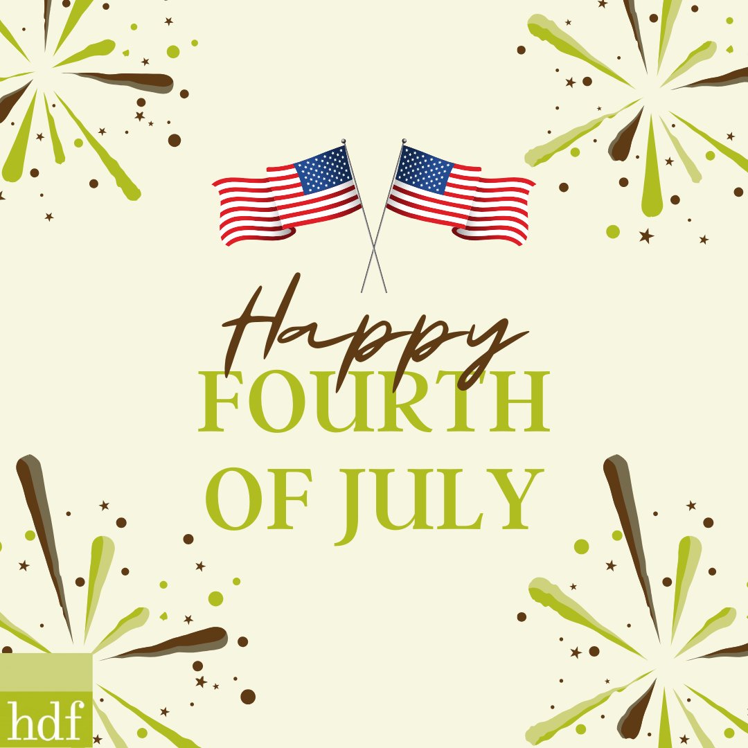 Happy 4th of July from HDF!