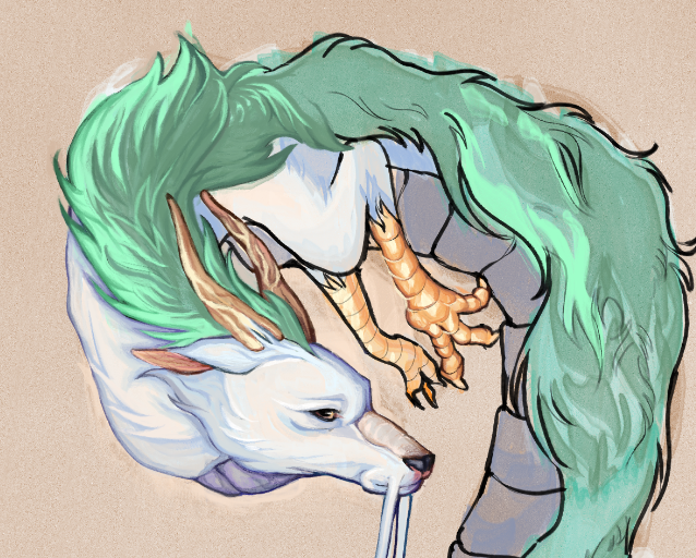 #chihiro #haku #digitalart