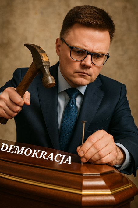 Sylvinha1's tweet photo. @szymon_holownia Podaj się do dymisji, oszuście i nie usiłuj z ludzi robić idiotów. Poparcie twojej żałosnej roszczeniowej partyjki na poziomie 3,8%, wskazuje, że już nawet twoi wyznawcy nie nabierają się na ten twój słowotok.
Jesteś odrażającą personą, gardzę tobą. https://t.co/U4YwqcM92F