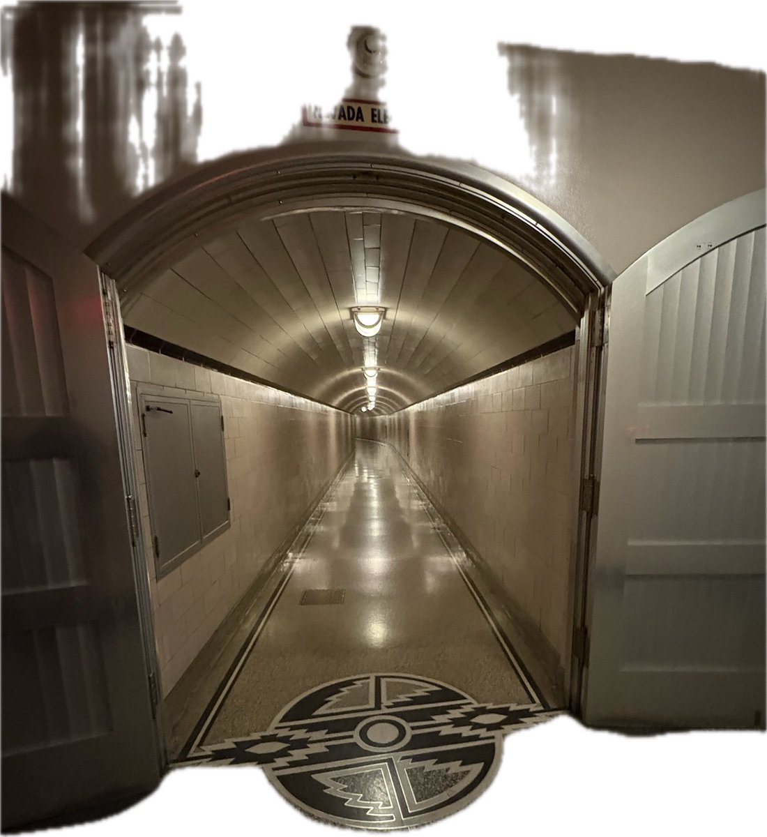 This is a hallway deep inside the Hoover Dam, which I toured recently. Even the insides of this great structure are epic. (Note the rad mosaic.)

Happy 4th!