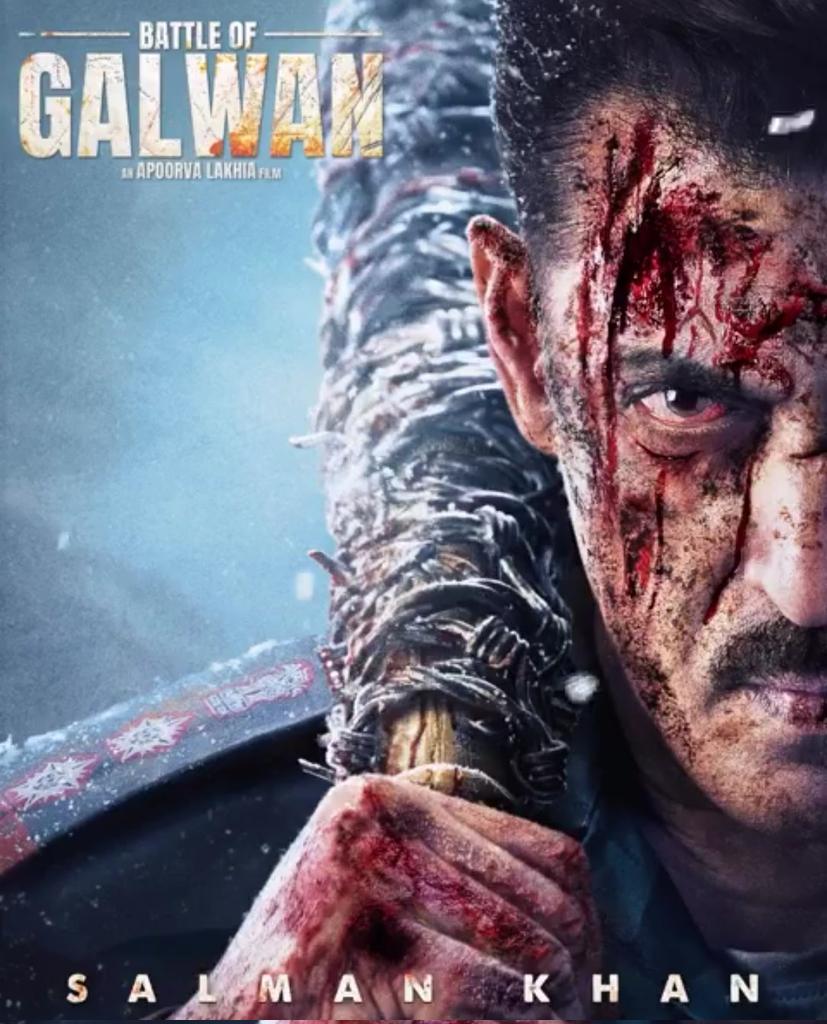 After a long time, this is not a typical Salman Khan movie. This one will hits hard speaks of sacrifice, emotion, and raw patriotism.

ACTOR SALMAN KHAN IS BACK 🤞🏻🔥🔥 #GalwanValley
