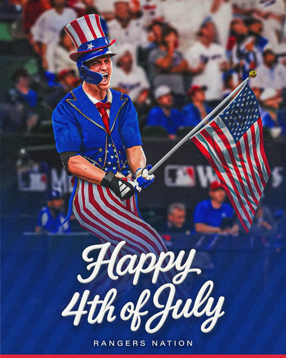 HAPPY 4TH OF JULY, RANGERS NATION! 🦅🇺🇸