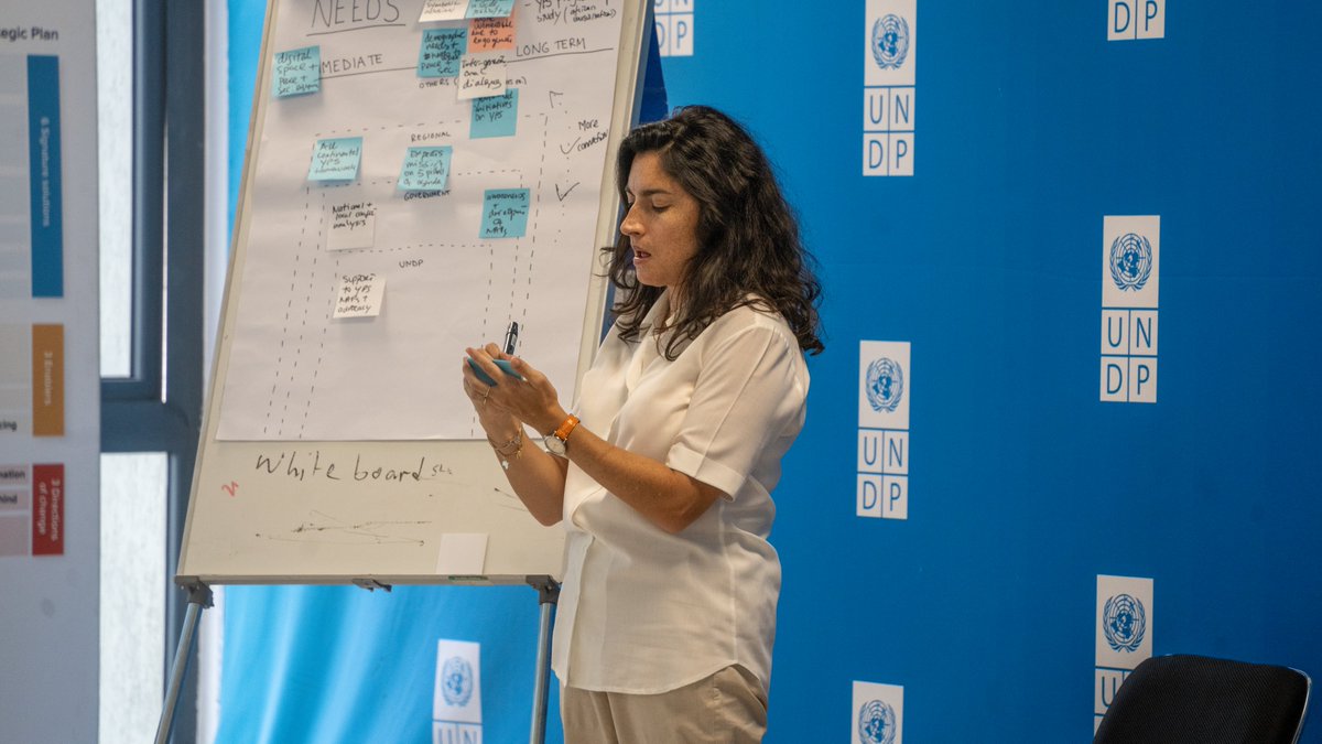 UNDP Africa (@undpafrica) on Twitter photo Closing the week, #RSCA Director <a href="/mznaab/">Matthias Z. Naab</a> captured the path forward in 3⃣ words:
Agency. Ideation. Action.
A clear direction to elevate youth leadership, structure our collective thinking & deliver long term impact Closing the week, #RSCA Director <a href="/mznaab/">Matthias Z. Naab</a> captured the path forward in 3⃣ words:
Agency. Ideation. Action.
A clear direction to elevate youth leadership, structure our collective thinking & deliver long term impact