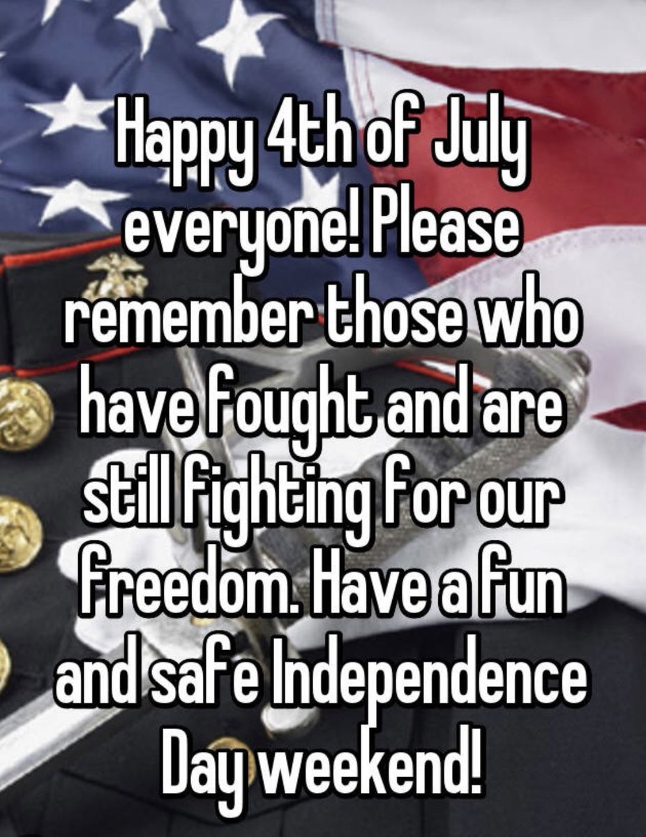 Stonehill Men’s Lacrosse would like to wish everyone a happy Independence Day and thank all the brave men and woman who have served!