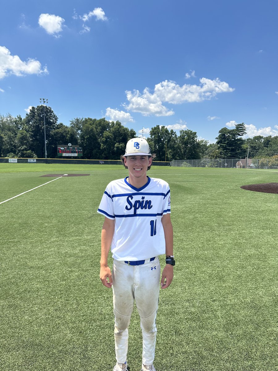 F: <a href="/dspinbaseball/">Dallas Spin Baseball</a> Urias 10, 417 17U National 2
PoG: <a href="/AidenKirk2025/">Aiden Kirk</a> 2-4, 2B, RBI 
Pitcher: <a href="/Chaseallen1025/">Chase Allen</a> 6 IP, 7K, 3H, 2R