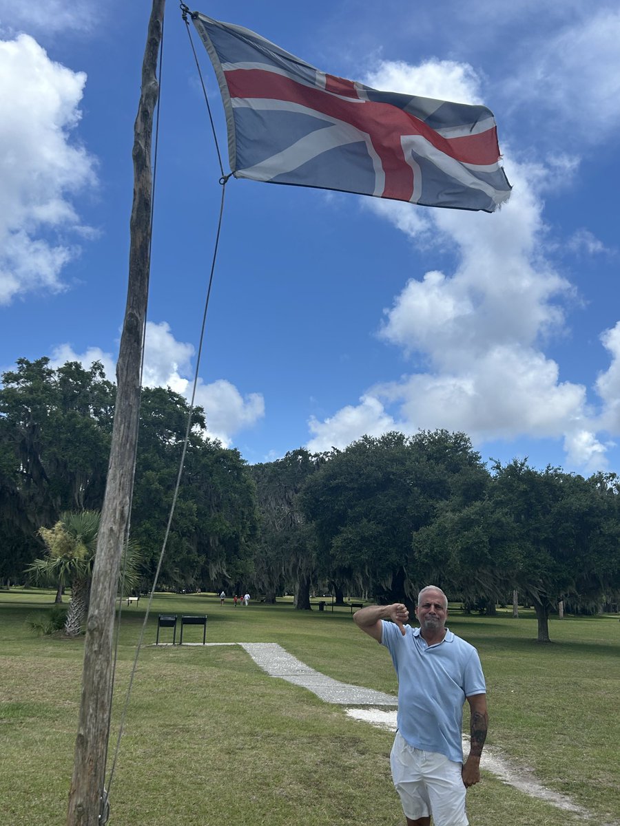 NickDiPaolo's tweet image. Happy 4th from Fort Frederica! St Simons Island.
