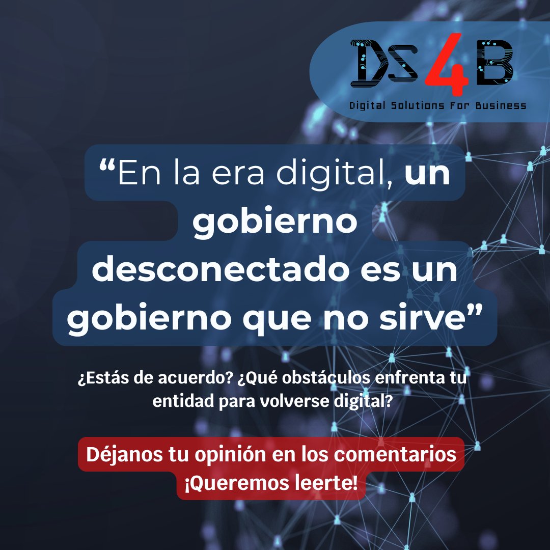 DS4Business's tweet image. Queremos saber tu perspectiva: ¿Cuál es el principal reto que enfrentan actualmente las instituciones?

Comenta con el número correspondiente o cuéntanos tu opinión.

Conectamos estrategia, datos y tecnología para una gestión pública moderna y efectiva.

#gestionpublica #mipg