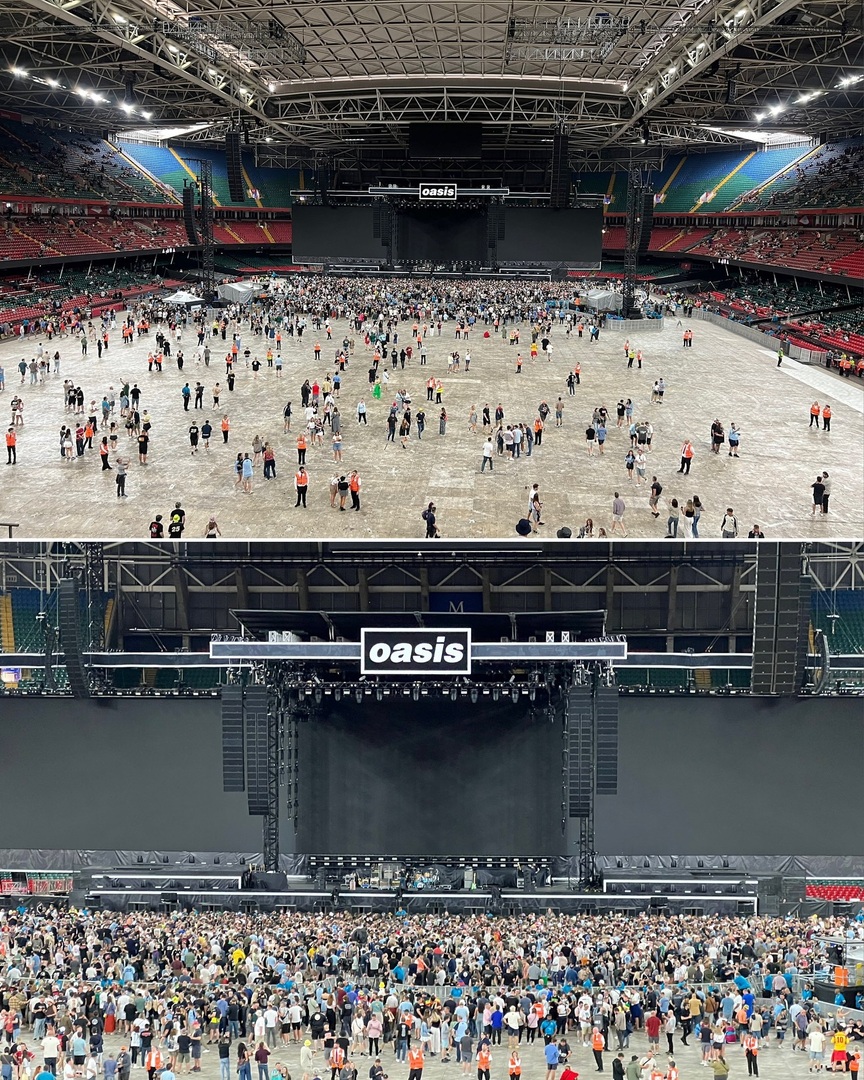 🫨🫨 a unas horas de que se vuelva realidad el el regreso de Oasis a los escenarios