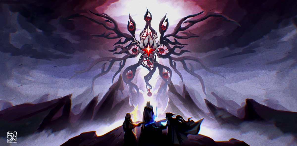 dango_kohai's tweet image. The Trismegistus &amp;amp; Qliphoth