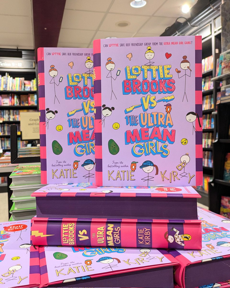 Loveable Lottie Brooks is back! And this time she's battling mean girls, increased housework, and embarrassing pets in the eighth installment of Katie Kirby's bestselling series!
And it's currently half price too!
#waterstones