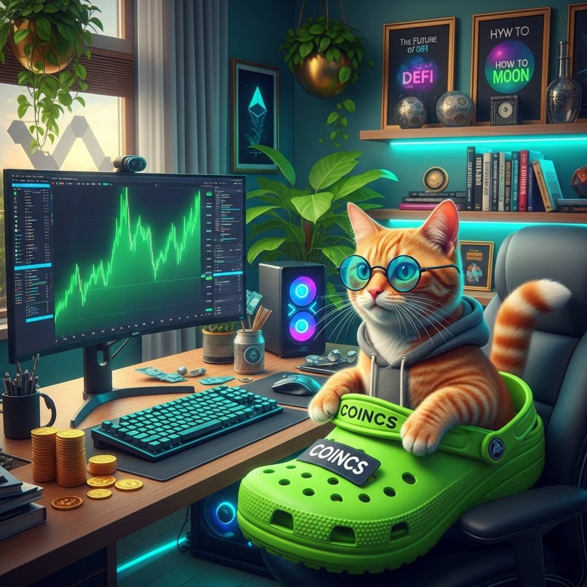 COINCSOFF's tweet photo. Tick-tock, frens! ⏳ Final minutes until go-time. 🚀 Get those fingers ready! 😼👟

#Sol #meme #COINCS https://t.co/xoAfYfz2R4