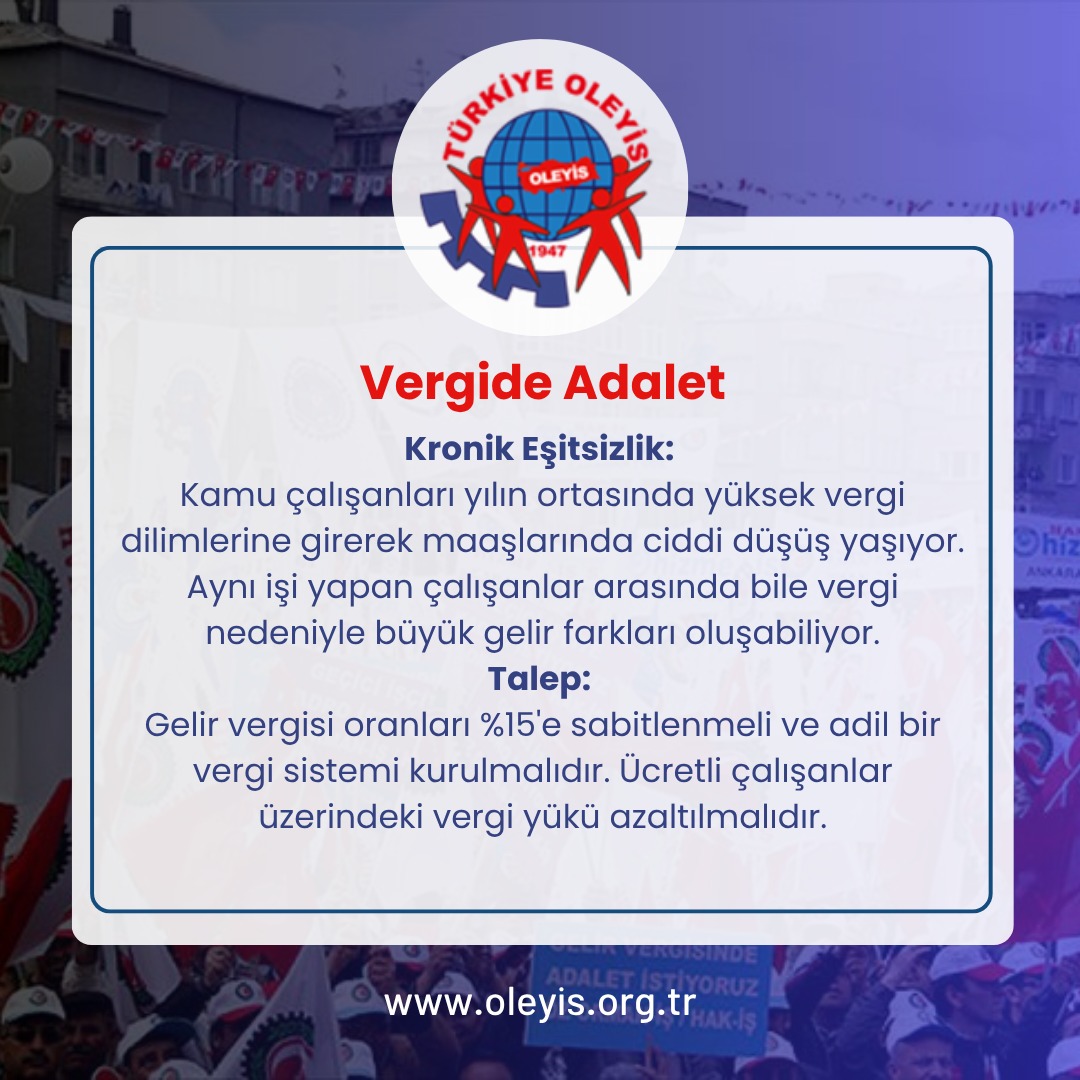 #Kamuİşçileri #VergideAdalet istiyor..

#işçihakkınıistiyor