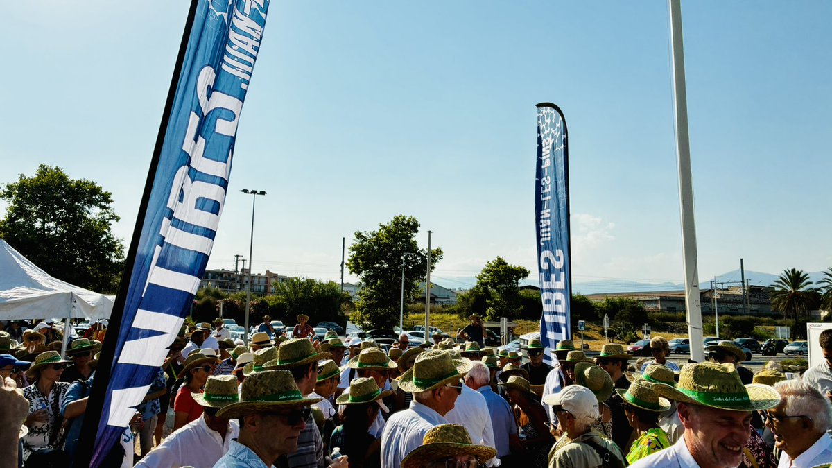 XWiik's tweet image. ✨ Les chapeaux 👒 étaient de sortie pour un moment fort à @antibes_jlp : l’inauguration du sentier du Fort Carré aux côtés de @JeanLeonetti 🌊
✅ Une promenade totalement requalifiée
♿️ Accessible aux PMR pour la première fois
🌅 Un site exceptionnel remis en valeur pour mieux…