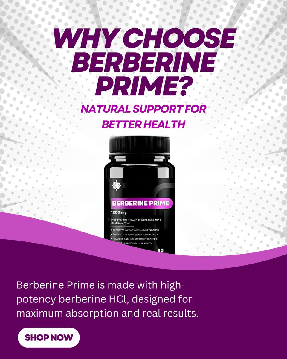 AlphaLifesupps's tweet image. Berberine Prime is made with high-potency berberine HCl, designed for maximum absorption and real results. Learn more here: alphalifesupplements.com/products/berbe…

#WellnessStack #HealthyLiving #BerberineBenefits #MetabolicSupport #DailySupplements #alphalifesupplements