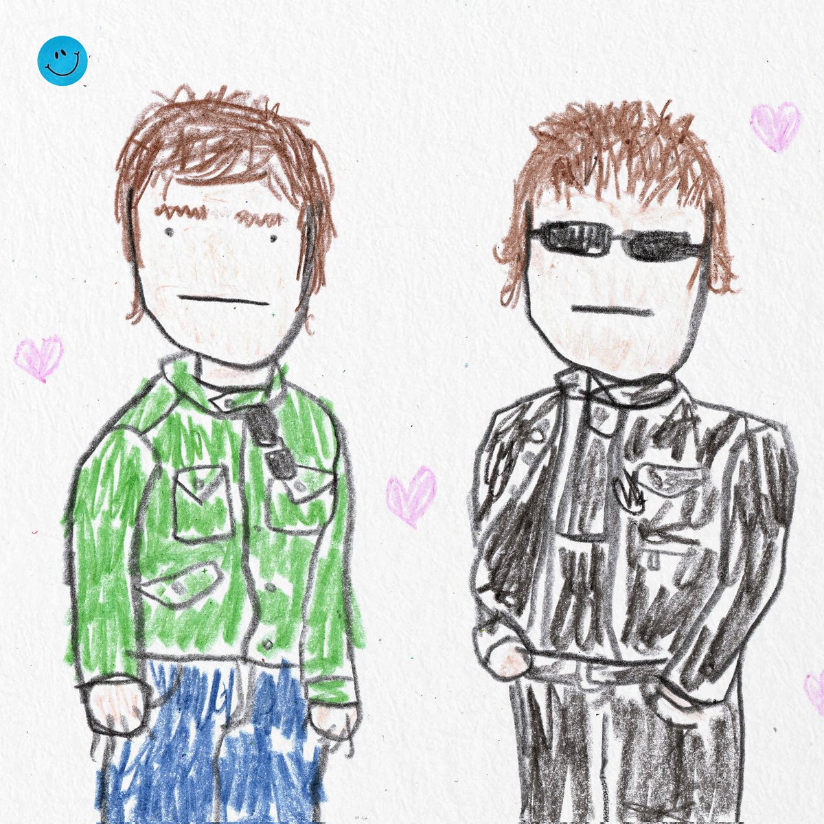 aaronfdesign's tweet image. The brothers are back @oasis