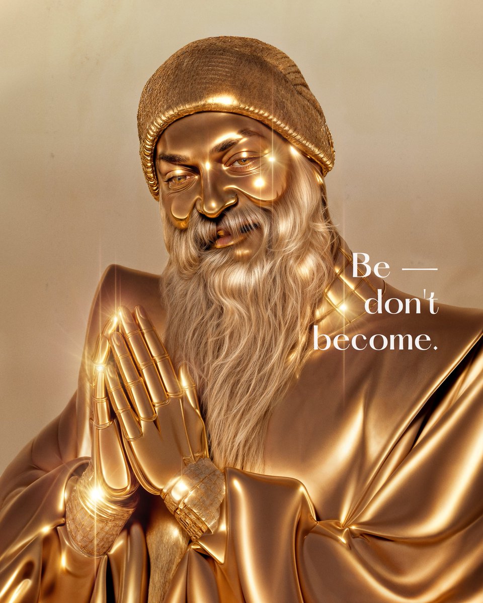 The Golden Void #11
Be — don't become.

Nasrudin was meditating under a tree.
A young man approached and asked:
—What do you do to become yourself?
—Nothing —he replied—.
I simply stop being everything else.

✨
 
Available at <a href="/opensea/">OpenSea</a>
opensea.io/es/collection/…