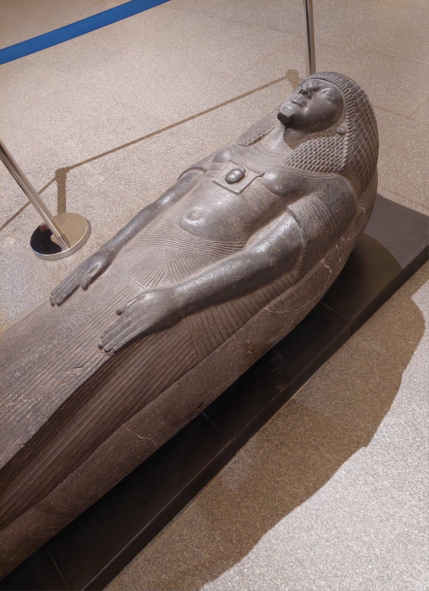 LobnaSamy15's tweet image. Kha'y was a fan bearer to the right of the king.
19th Dynasty
#Egypt #History #archaeology
The National Museum of Egyptian Civilization.
Photo by me 📸