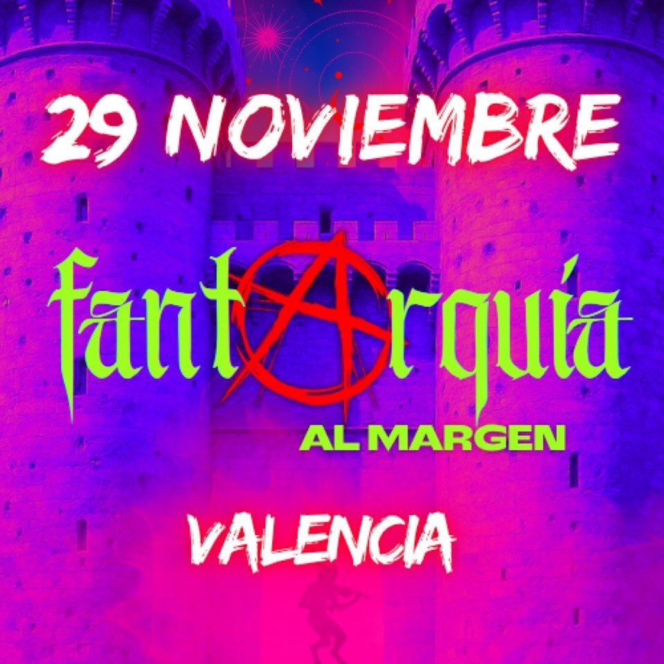 Cosas que sucederán en Fantarquía:

🎙️ Podcasts en directo, charlas y debates.
📚 Editoriales y autores.
✍️ Talleres literarios.
🎲 Partidas de rol.

29 de noviembre en el corazón de Valencia, cerca de las Torres de Quart. Próximamente lanzaremos la web 🥳