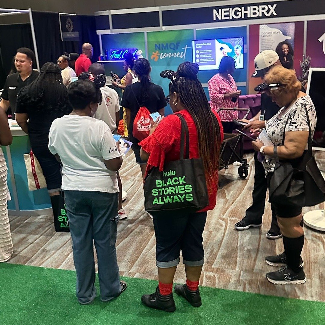 LIVE Essence! Visit Us at Booth 1335!
We’re live at Essence Fest 2025, and we’d love to meet you! Stop by Booth #1335 to connect with our team, learn about our work in health equity, and discover!

Come say hello, grab some goodies, and be part of the movement!
#EssenceFest2025