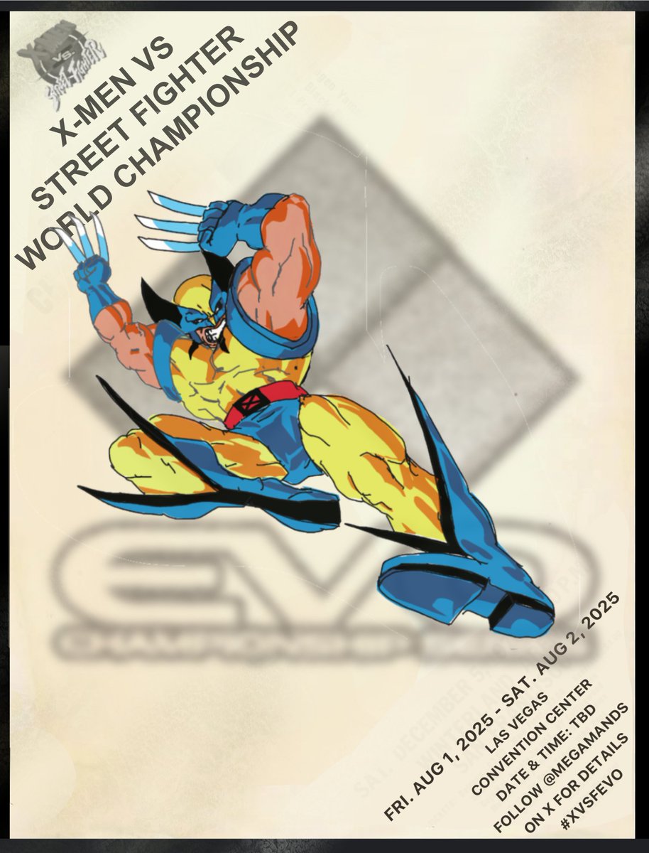 MegamanDS 💙 (@megamands) on Twitter photo It's official! Once again, XMvSF will be at EVO. We are waiting for the word from EVO staff for the date and time.
Registration is now open! Link below.
start.gg/tournament/x-m…
<a href="/striderzero96/">2D 悪党 @ CFC2 & MvC FC waiting room</a>
<a href="/liquidmetalx/">LiquidMetalX</a>
<a href="/LdaAnd/">Dark Geese @ Defend the North Retro 2025</a>
<a href="/2dJazz/">NAH| Majin「O」bama @ #TatakaiTuesday</a>
<a href="/BlackLionOuro/">Travis Peters</a>
<a href="/Ryo151/">Bas</a>
<a href="/JWonggg/">Justin Wong</a>
<a href="/Sabre_AZ/">SabreAZ/MILFHunter</a> It's official! Once again, XMvSF will be at EVO. We are waiting for the word from EVO staff for the date and time.
Registration is now open! Link below.
start.gg/tournament/x-m…
<a href="/striderzero96/">2D 悪党 @ CFC2 & MvC FC waiting room</a>
<a href="/liquidmetalx/">LiquidMetalX</a>
<a href="/LdaAnd/">Dark Geese @ Defend the North Retro 2025</a>
<a href="/2dJazz/">NAH| Majin「O」bama @ #TatakaiTuesday</a>
<a href="/BlackLionOuro/">Travis Peters</a>
<a href="/Ryo151/">Bas</a>
<a href="/JWonggg/">Justin Wong</a>
<a href="/Sabre_AZ/">SabreAZ/MILFHunter</a>