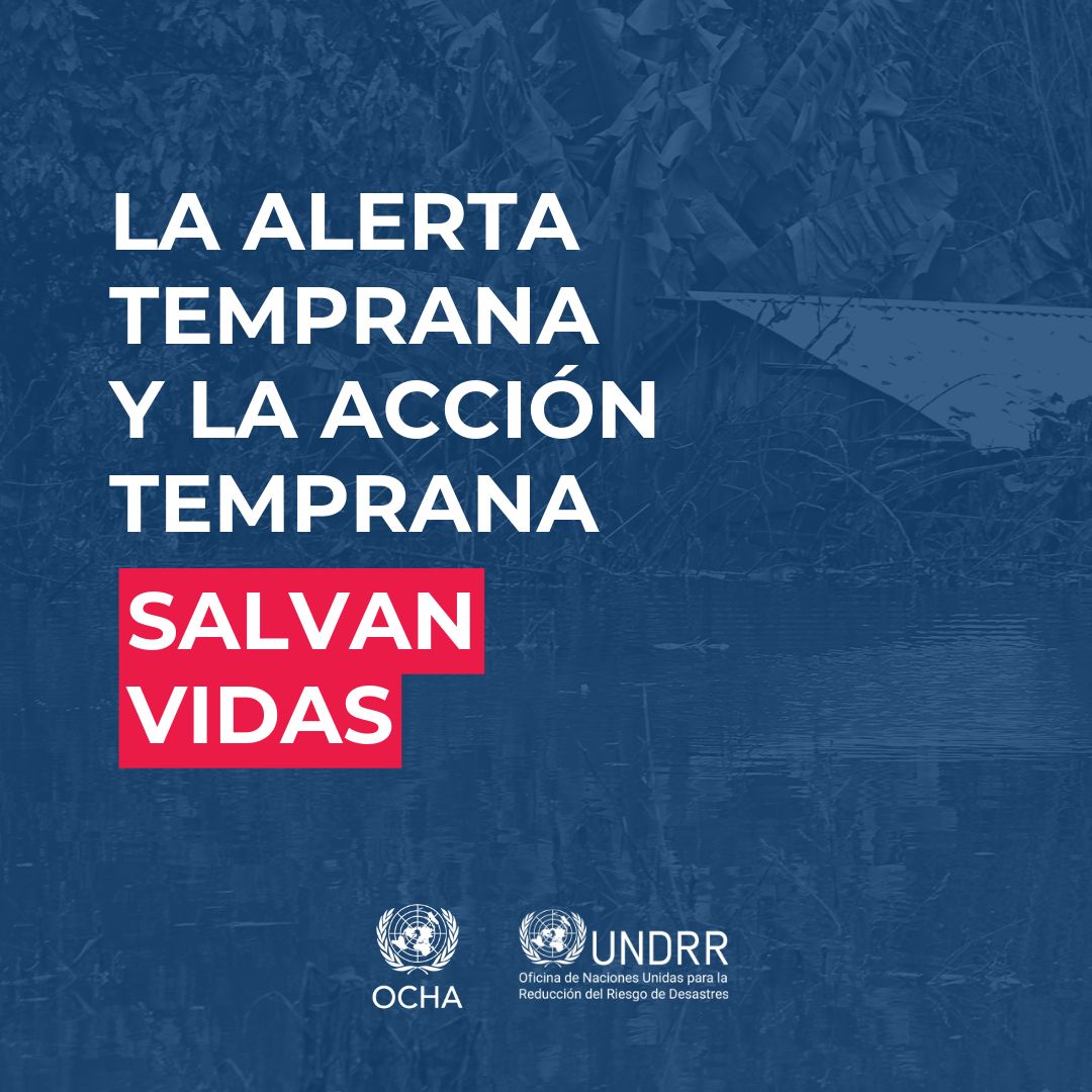 No siempre se pueden evitar las amenazas naturales, pero podemos evitar que se conviertan en desastres. 🗣La iniciativa #AlertaTemprana para Todas las Personas es un llamado a invertir en sistemas que salvan vidas y reducen pérdidas. 🌍
Acceda al informe👉 ow.ly/cNcz50QjIa0