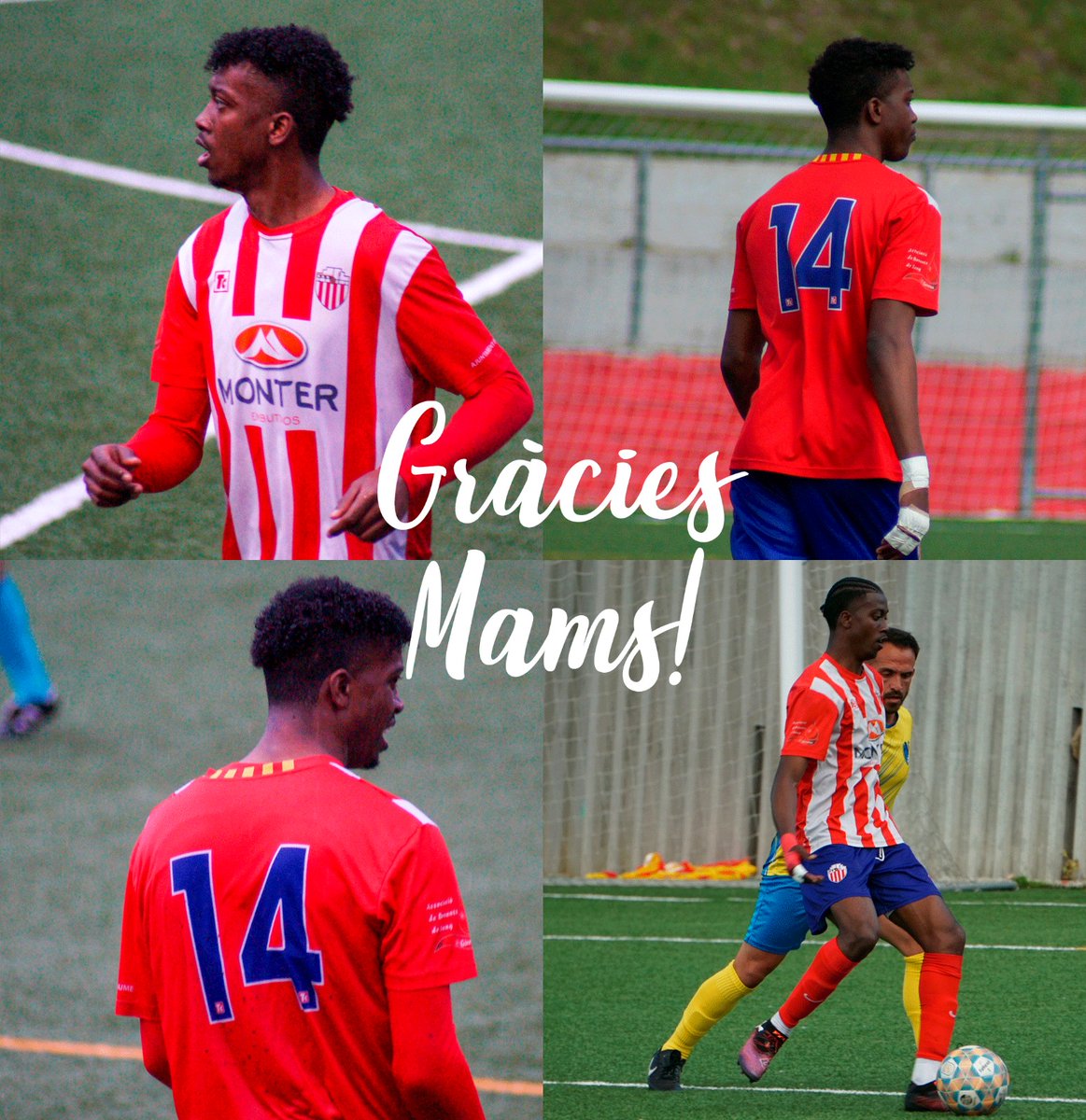Mamadou Mballow no continuarà formant part de la plantilla la temporada vinent.

De nou ens hem de acomiadar d'una persona important, en Mams.

Incorporació d'aquesta temporada, però que ja va estar amb nosaltres en temporades passades.

Que vagi molt bé tot Mams! 🫂