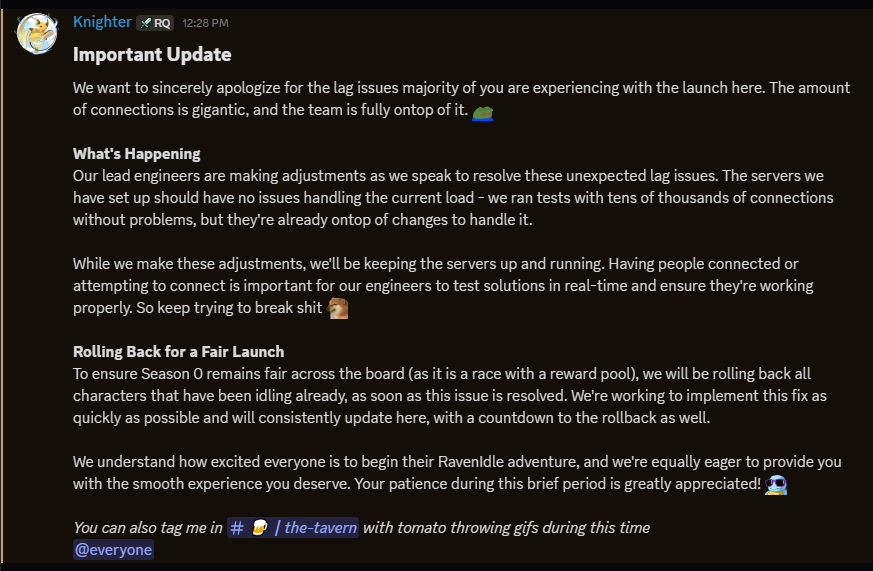 Crafty ๐ฎ๐ป (@8bitcrafty) on Twitter photo rollback incoming... we broke it successfully!
web3 wins again
we love you <a href="/KnighterTG/">Nicolas Schrik | Knighter</a> !! keep building strong!!
and here's a ๐
at your request ๐ rollback incoming... we broke it successfully!
web3 wins again
we love you <a href="/KnighterTG/">Nicolas Schrik | Knighter</a> !! keep building strong!!
and here's a ๐
at your request ๐