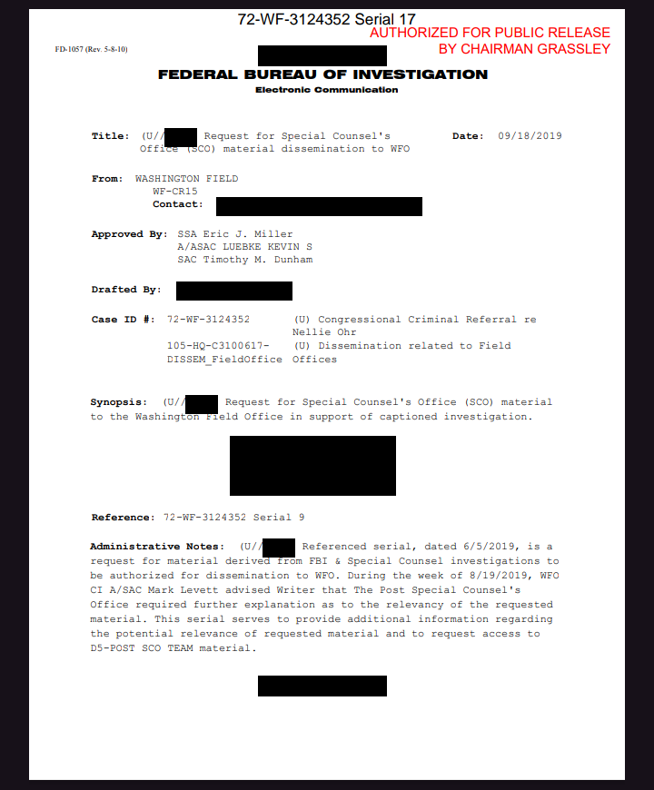 _UNITED_PATRIOT's tweet image. 🚨#BreakingNews 🚨
Newly Declassified FBI DOCs Proves Fusion GPS Contractor Nellie Ohr Lied to Congress about Contributions to Crossfire Hurricane #SpyGate
Despite providing false TESTIMONY in front of Congress, Nellie Ohr was never held accountable, (Until NOW) 👀
👇THREAD👇