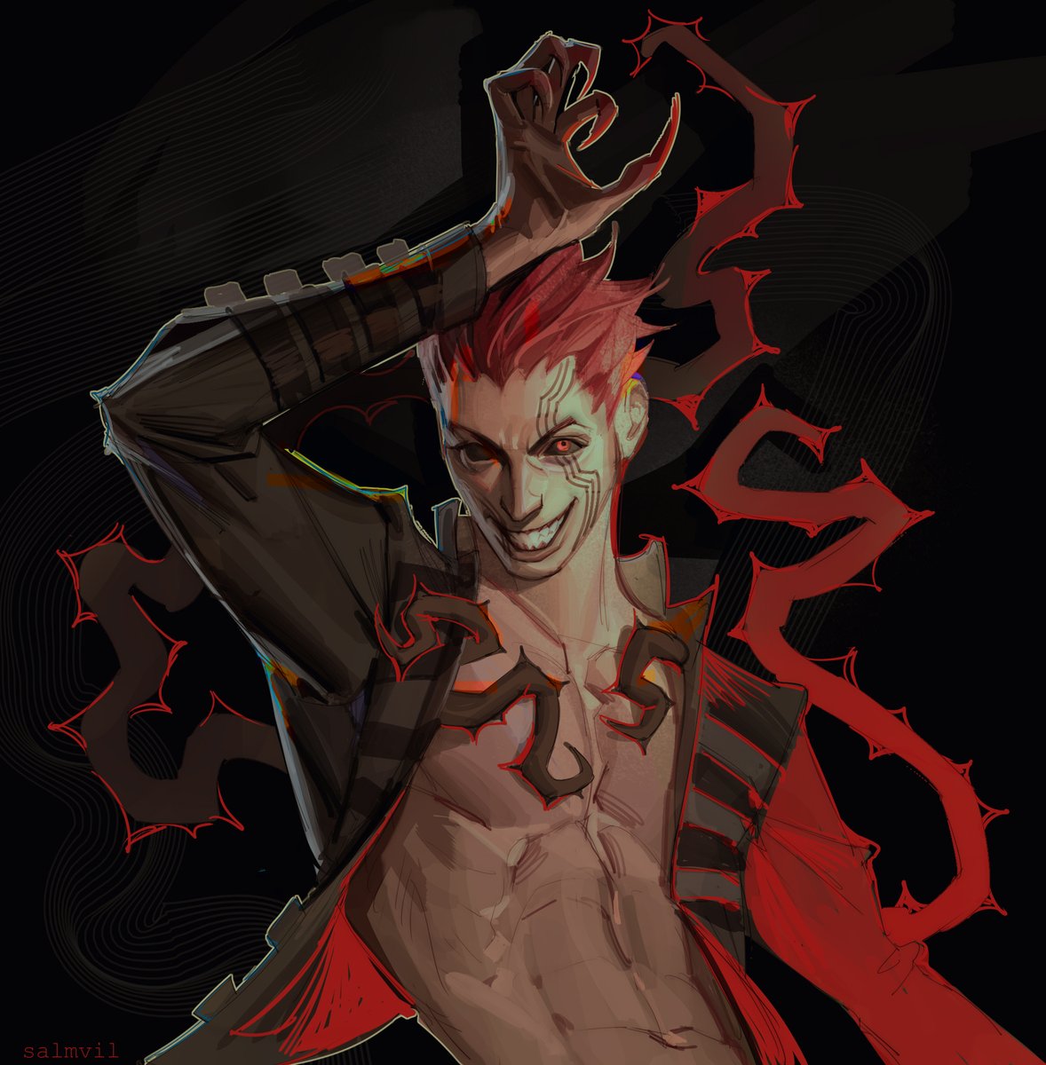 attack on <a href="/KyleesBasement/">Kylee The Sadist</a> 👹

#artfight2025 #artfight