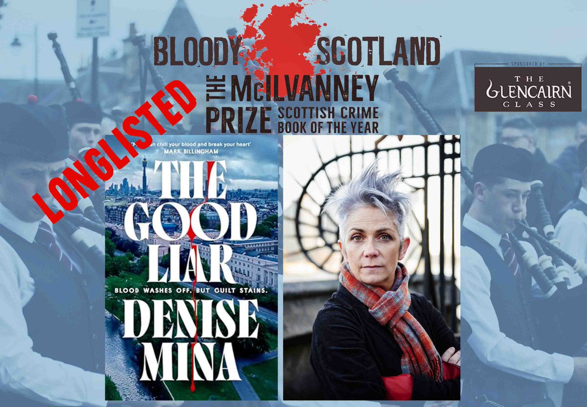 BloodyScotland's tweet image. We're always excited when there's a new book on the horizon from the marvellous Denise Mina. Her longlisted novel The Good Liar will publish at the end of this month, and Denise will be appearing with Richard Armitage in September: bloodyscotland.com/event/in-conve…