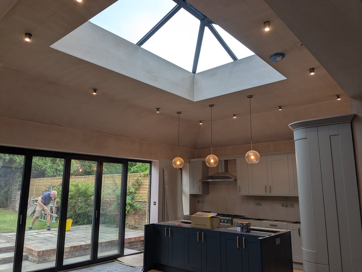 Finished fitting this lush <a href="/Wickes/">WICKES</a> kitchen today in South Gosforth. Worktops are being fitted on Monday and the painters are in to finish the walls and ceilings. Customer is  delighted.