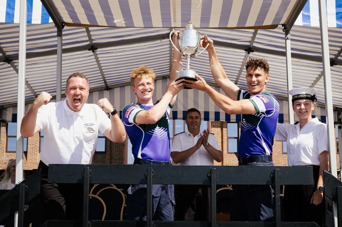 HMS_Collingwood's tweet image. Huge congratulations to @HMSsultan this year’s #JLFGC champions!

A nail biting final and the fastest time of the competition you earned it through sheer grit and teamwork.

We are proud to have shared the track with you this week. Enjoy every moment because you deserve it. 👊🏼