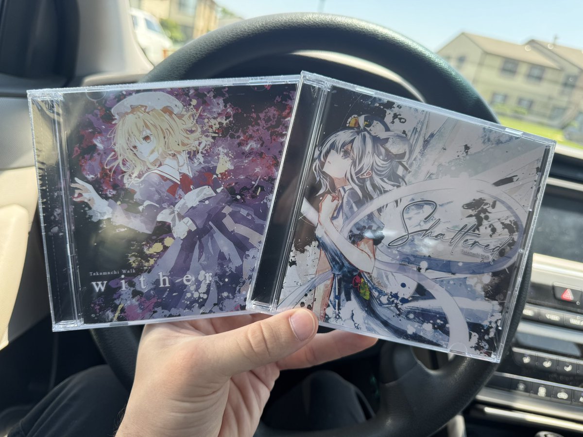 So fucking cool to finally hold these in my hand. Thank you <a href="/TakamachiWalk/">高町Walk</a> !!!