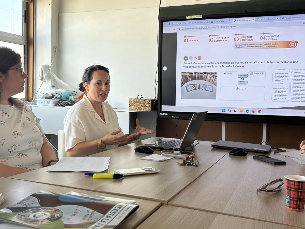 Aliances Magnet (@aliancesmagnet) on Twitter photo Balanç d’aquest curs de l’escola La Pau de <a href="/santsadurni_cat/">AjuntamentStSadurní</a> en aliança amb <a href="/ICTA_UAB/">ICTA-UAB</a> amb l’acompanyament de <a href="/csecnarf76/">Francesc Martín</a>
Hem parlat de mapes d’aprenentatge, processos d’indagació… però sobretot dels projectes i recerques que ha fet l’alumnat entorn de l’hort i l’aigua. 🌱💦 Balanç d’aquest curs de l’escola La Pau de <a href="/santsadurni_cat/">AjuntamentStSadurní</a> en aliança amb <a href="/ICTA_UAB/">ICTA-UAB</a> amb l’acompanyament de <a href="/csecnarf76/">Francesc Martín</a>
Hem parlat de mapes d’aprenentatge, processos d’indagació… però sobretot dels projectes i recerques que ha fet l’alumnat entorn de l’hort i l’aigua. 🌱💦
