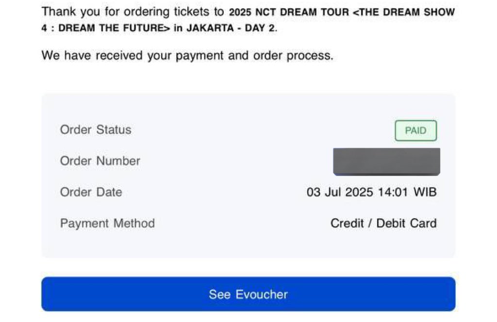 It’s quite late but is anyone still looking for #tds4injakarta tickets? another friend of mine ask me to help her sell her day 2 tickets 🤠

details:
- dreamzone a/b (2 tix)
- dyandra presale secured 14:01
- not original price but not super overprice
- fullpay only!

DM 📩