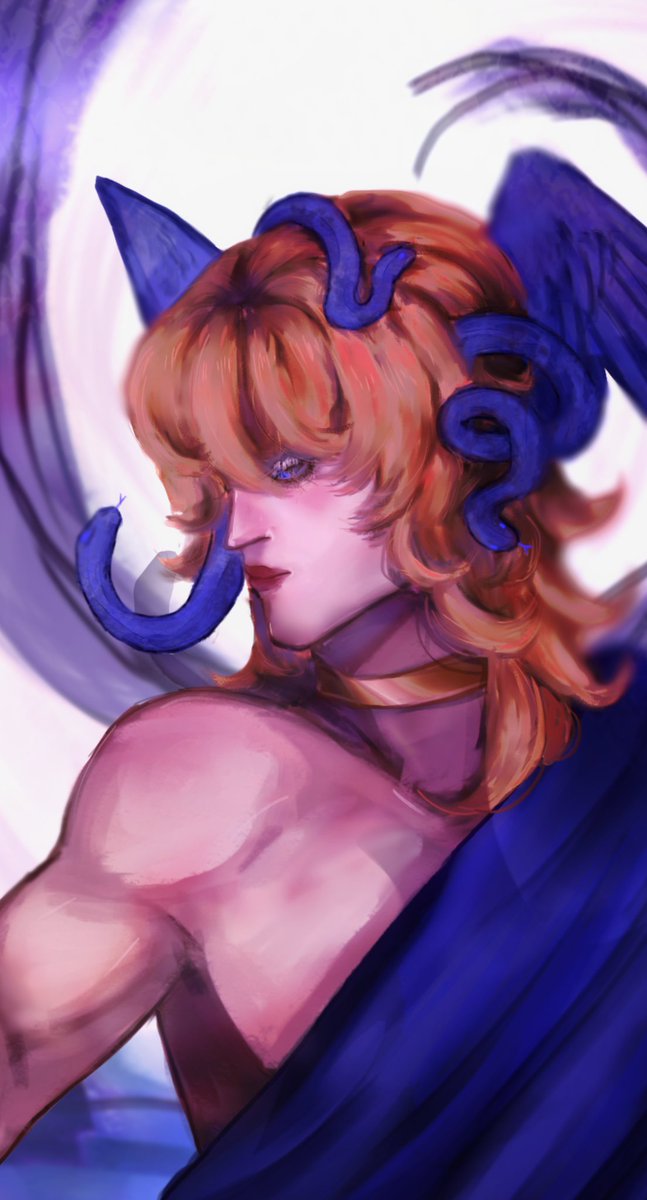 Delunnai_devil's tweet image. #Myos #art #angel