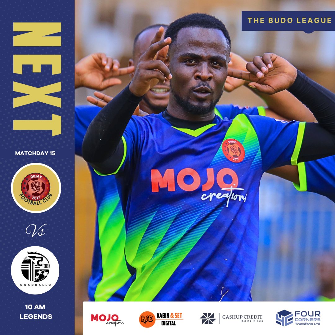 Dujay FC (@dujayfc) on Twitter photo The guns point to <a href="/quadballo/">Quadballo 08</a> in an everything or nothing encounter 🙌🏾
The venue is ready. The boys are ready.
See you on Sunday kumakya🔥
#ABigDeal The guns point to <a href="/quadballo/">Quadballo 08</a> in an everything or nothing encounter 🙌🏾
The venue is ready. The boys are ready.
See you on Sunday kumakya🔥
#ABigDeal