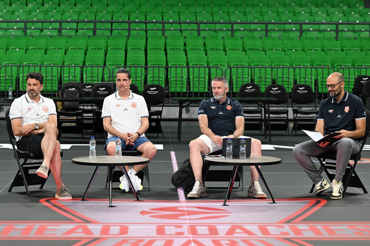 EuroLeague Head Coaches Board - EHCB (@headcoachesorg) on Twitter photo Referees and coaches reunited once again in a joint panel discussion under the theme “Respect the Game” at the EHCB Coaches Congress!
Thanks to <a href="/theUEBO/">Union of Euroleague Basketball Officials</a> & <a href="/CKaouris/">Chris Kaouris</a> for joining us! Referees and coaches reunited once again in a joint panel discussion under the theme “Respect the Game” at the EHCB Coaches Congress!
Thanks to <a href="/theUEBO/">Union of Euroleague Basketball Officials</a> & <a href="/CKaouris/">Chris Kaouris</a> for joining us!