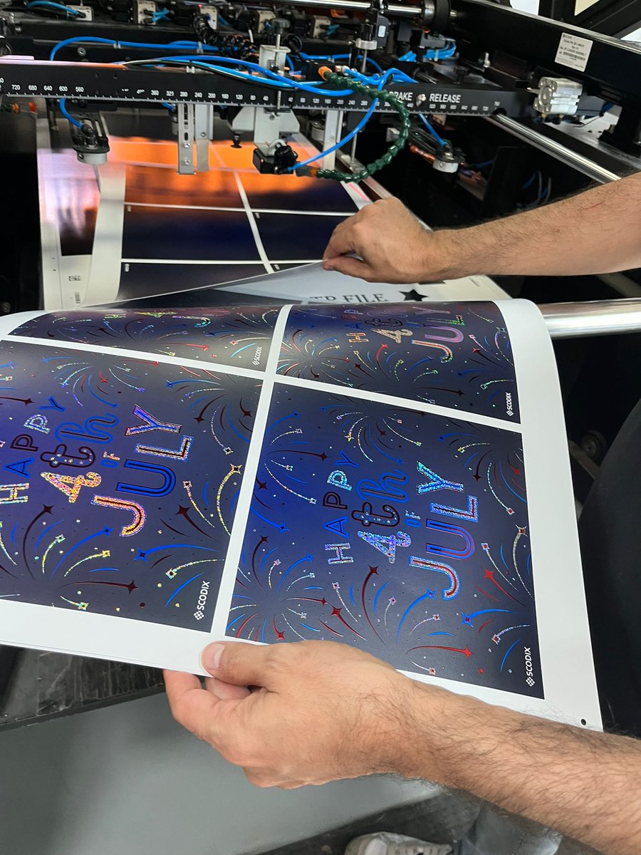 Wishing a happy July 4th to our amazing customers, partners, and the entire Scodix team in the US!