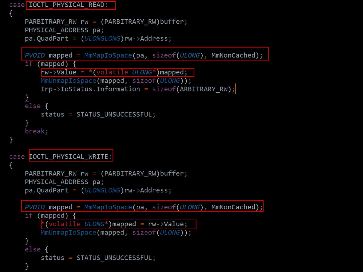 5mukx's tweet photo. Understanding Arbitrary Access Primitives in Windows Kernel

https://t.co/e2Y61EERXV https://t.co/xLhYziiw4E