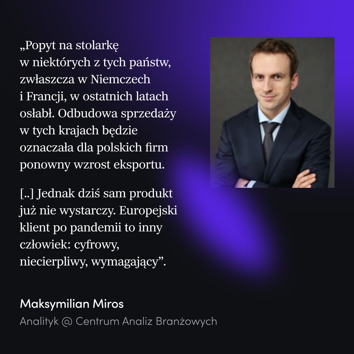 In our latest eBook, we explore how AI is helping Polish joinery manufacturers stay competitive in the face of shifting export dynamics and growing customer demands. Grab your copy here (available in Polish): hubs.la/Q03vVtJn0