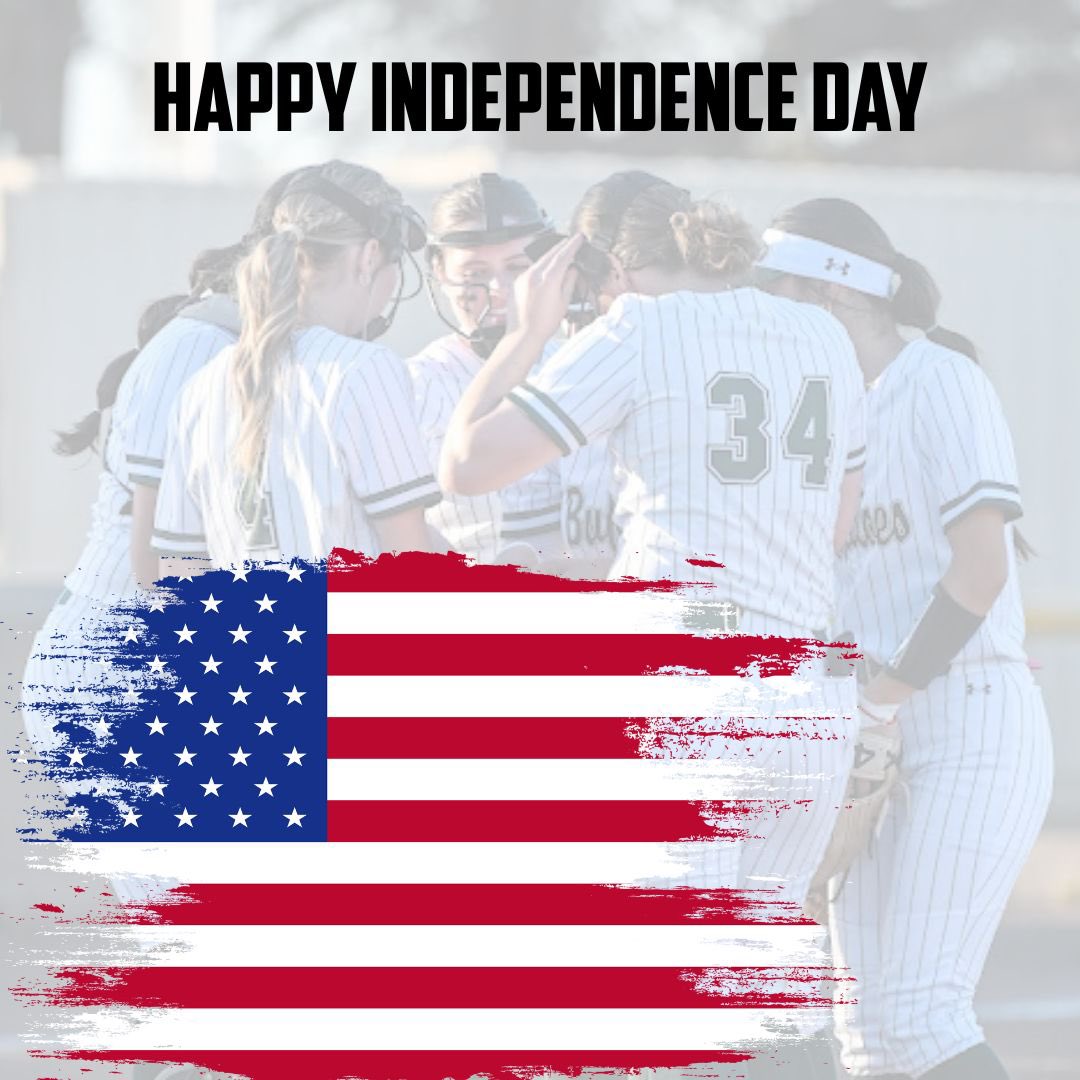 Happy 4th from the Buffalo Softball Family! 🇺🇸 

#BornABuffalo