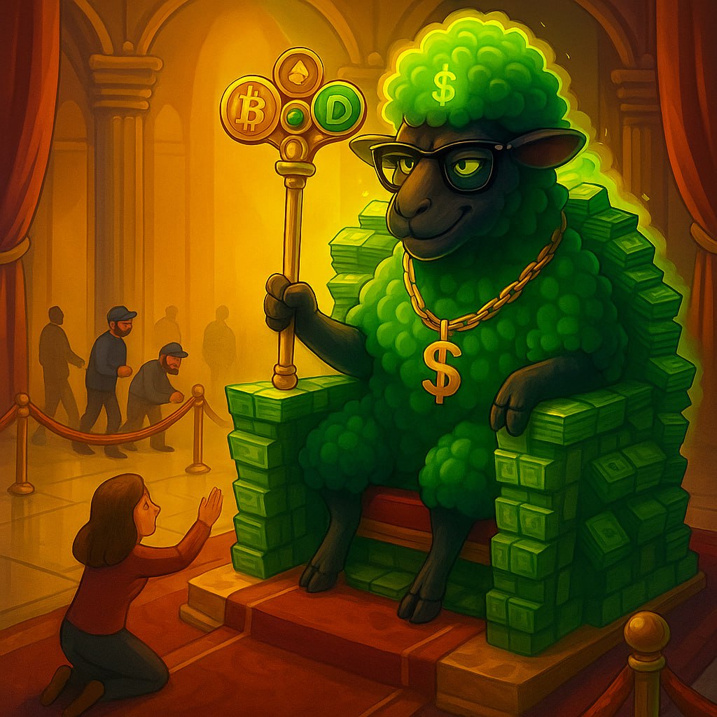 Doveofweb3's tweet photo. The Black Sheep of the Blockchain 🐏💚

In a space full of clones, one sheep stands apart.

$BABA isn’t here to follow the herd  it’s here to rewrite the rules, break the pen, and lead a movement.

💥 Meme power with mission
🔥 Community-first energy
��� No fluff, just pure degen spirit

The Shepherds can’t hold him. The system can’t tax him.

If you’re tired of the same old tokens, join the rebellion.

Be bold. Be BABA.

Telegram: https://t.co/9Pai0zdjXU
X: @BabaBlacckSheep

Join now 🫵