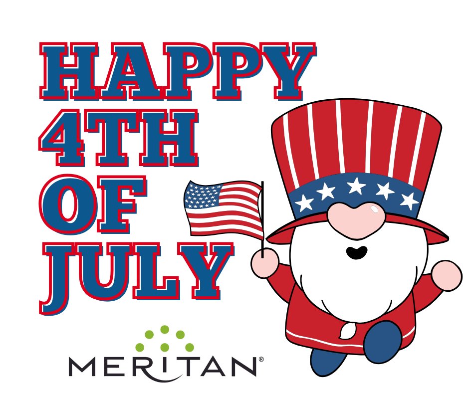 Happy Independence Day! Meritan's offices will be closed for the holiday. Have fun and please be safe.