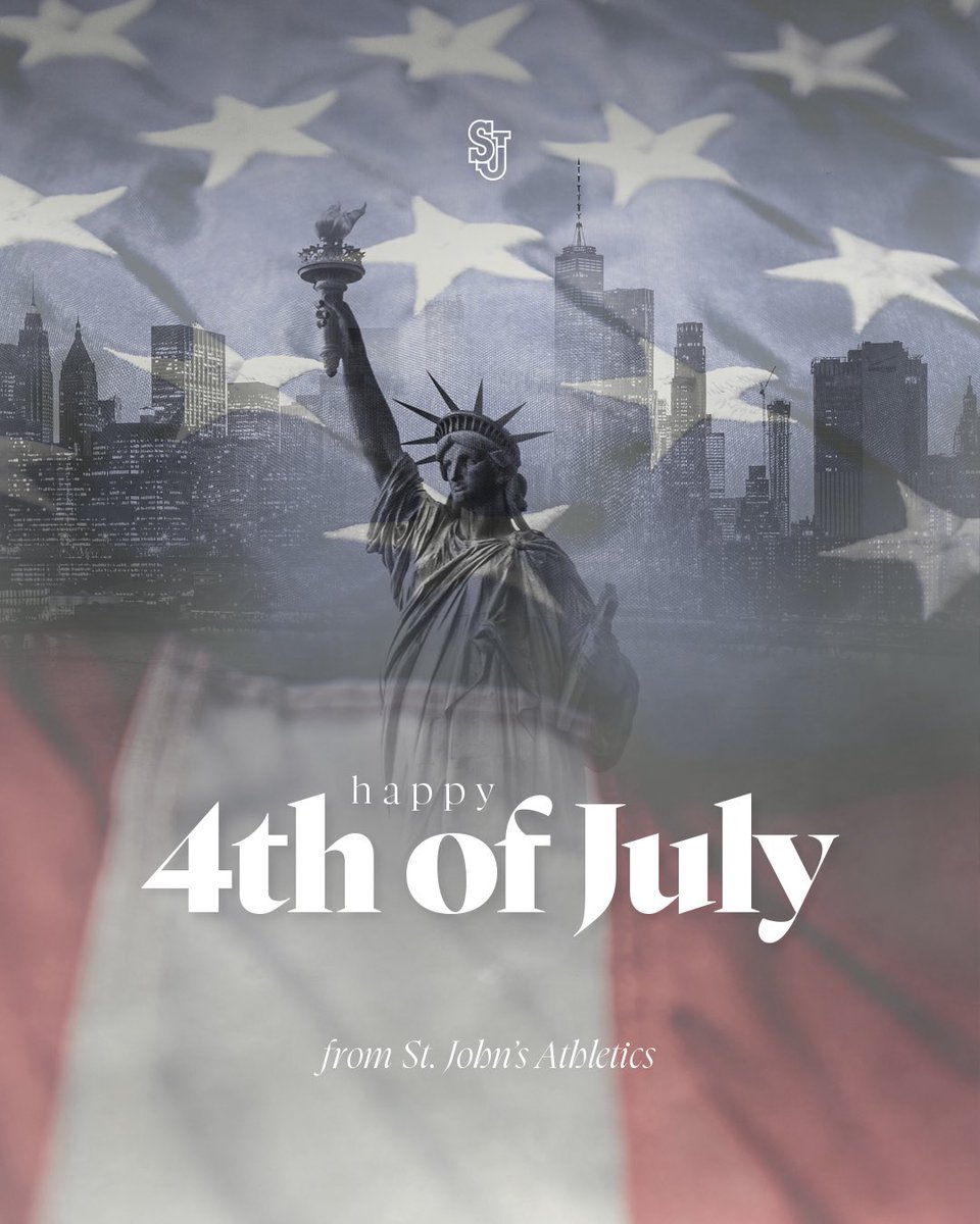 Happy Fourth of July from St. John’s Athletics!🎆🎇