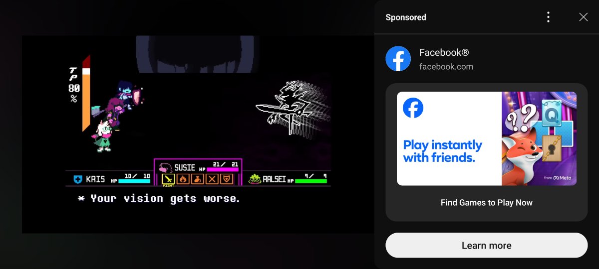 Hey <a href="/TeamYouTube/">TeamYouTube</a>, some feedback:

I've had to put up with pre-roll, mid-roll, unskippable, and "expressively checked a box to never play again still show up" ads.

But having an ad take up a quarter of my screen WHILE I'm watching a video is inexcusable. Get rid of it: