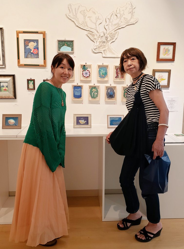 yuritakeichi's tweet photo. 大好きなミュージシャンの
クージーさんにご覧いただきました💠

ありがとうございます！

#リベストギャラリー優
#タケイチユリ　#楽園の風 https://t.co/4OXEoxFYNg