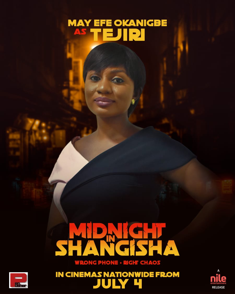 It’s finally here! 🎉
#MidnightInShangisha is now showing in cinemas nationwide! 🍿
Chaos, comedy &amp; pure Naija madness — don’t miss it! 😅

#NowShowing #NaijaComedy #July4Release #maysmoments #mayokanigbe